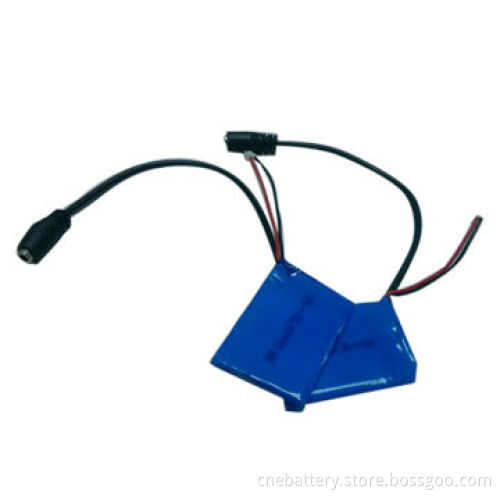 860mAh/3.7V Li-ion Battery with High Safety Performances for Electronics, Tester